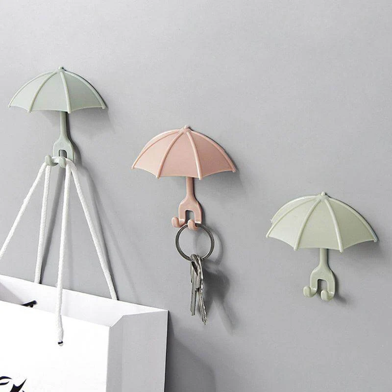 3pcs Set Cute Umbrella Toothbrush Hook - Image 6