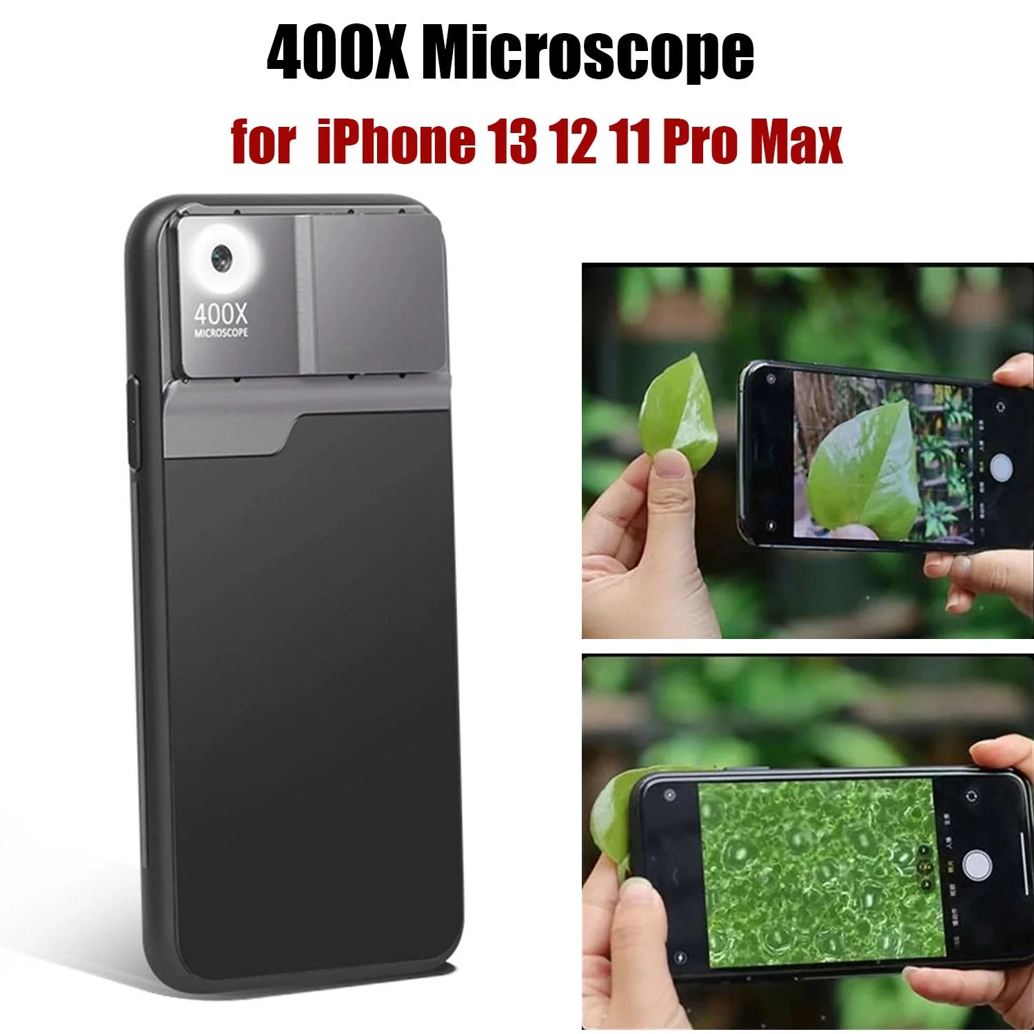 400x Adjustable Expert View Microscope Universal Phone Lens - Image 2