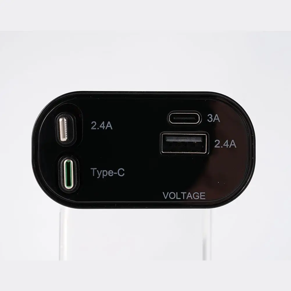 4in1 Retractable Fast Charging Car Lighter Charger - Image 4