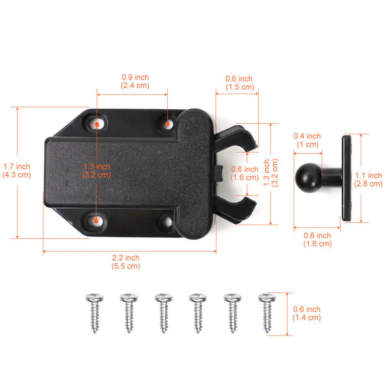4Pcs Auto Pop-up Cabinet Locks - Image 6