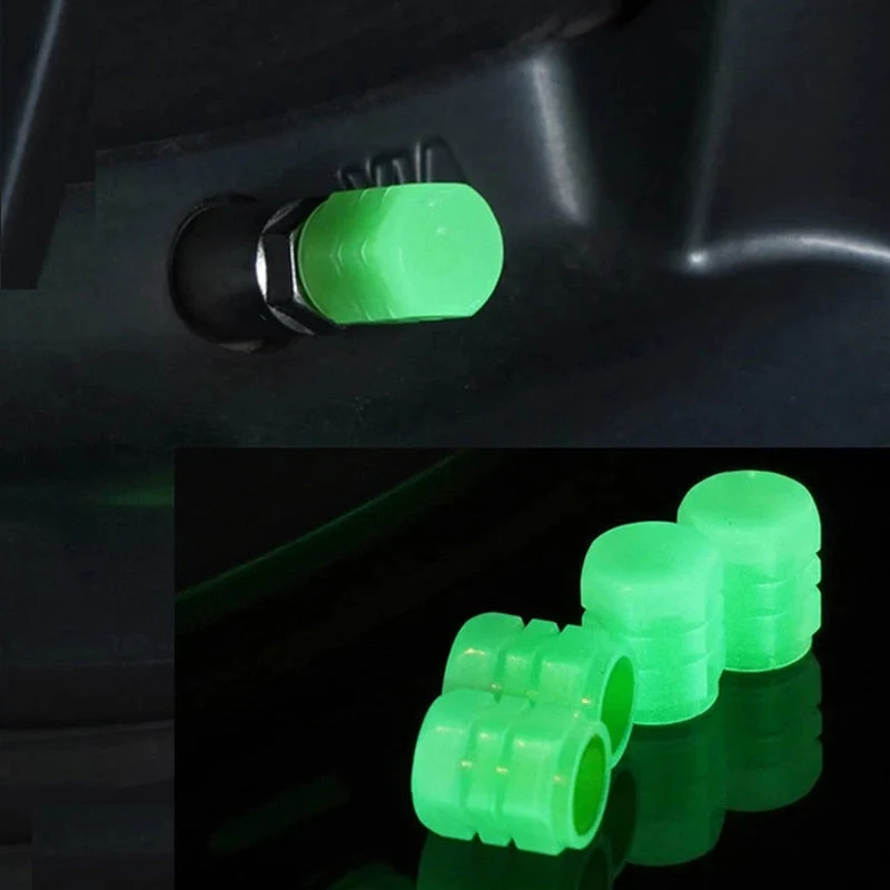 4PCS Luminous Car Valve Caps - Image 3
