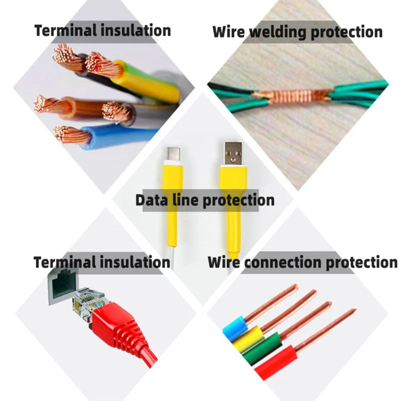 530Pcs Colored Insulated DIY Cable Fix Kit - Image 7