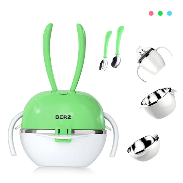 5in1 Deer Baby Tableware Set - Image 15