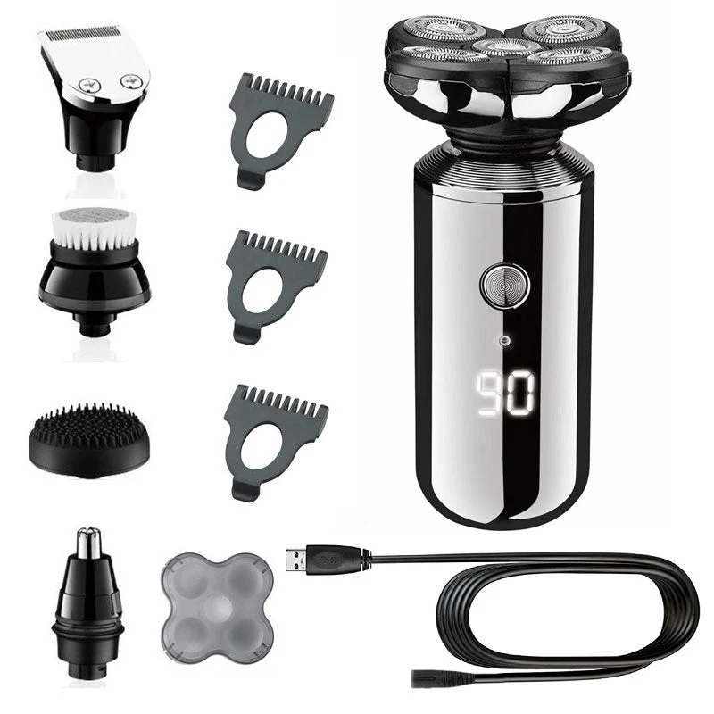 5in1 Waterproof Rechargeable Cordless Beard Trimmer - Image 5