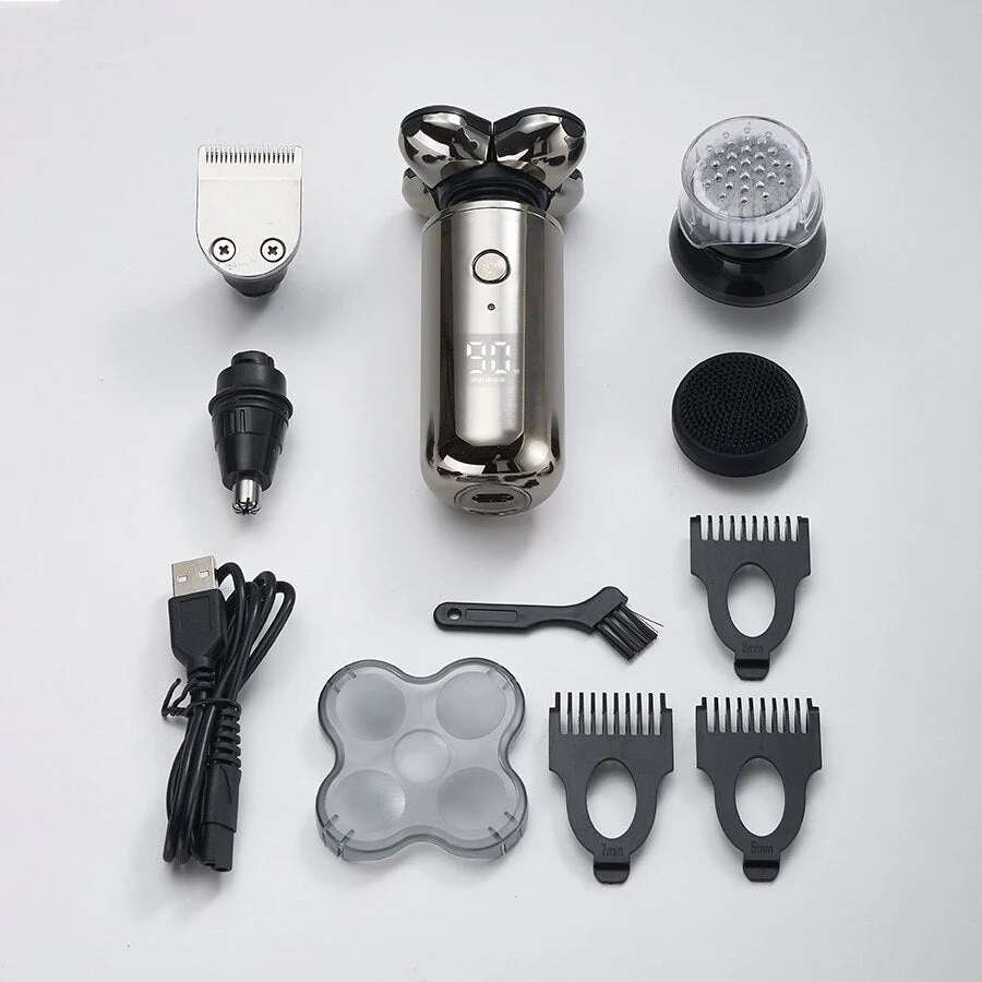 5in1 Waterproof Rechargeable Cordless Beard Trimmer - Image 7