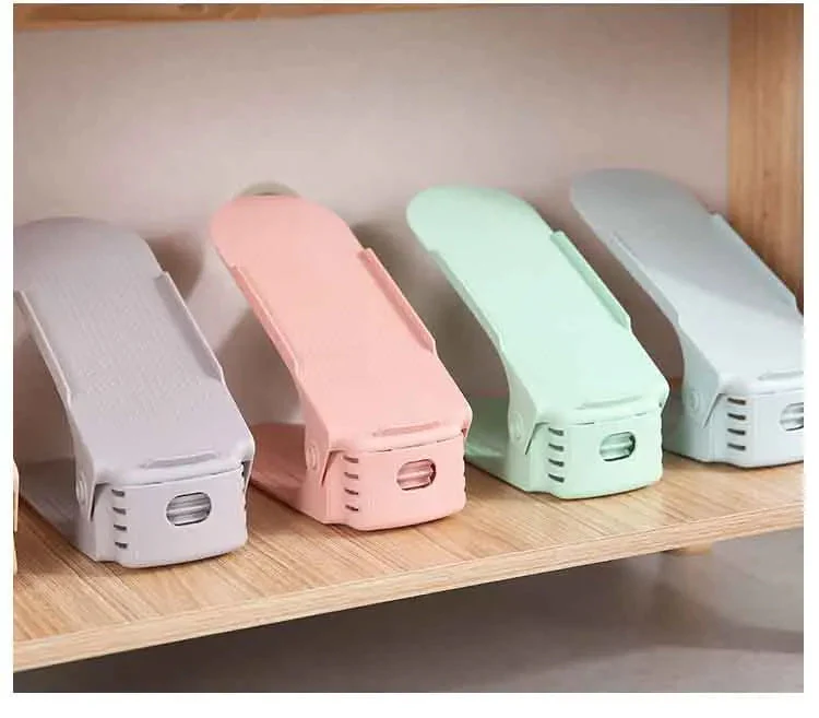 5PCS Adjustable Space Saving Shoe Organizer - Image 9