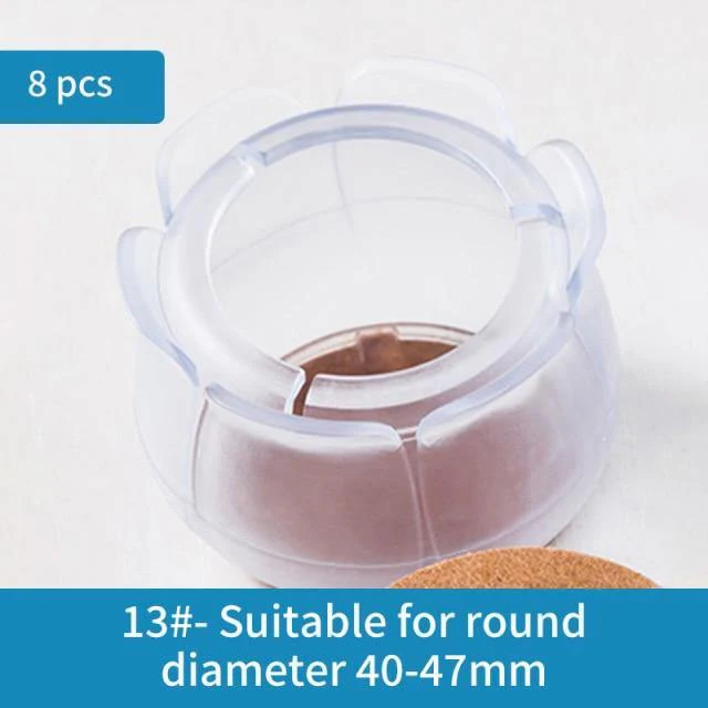 8Pcs Noise-Reduction Silicone Furniture Feet Pad - Image 5