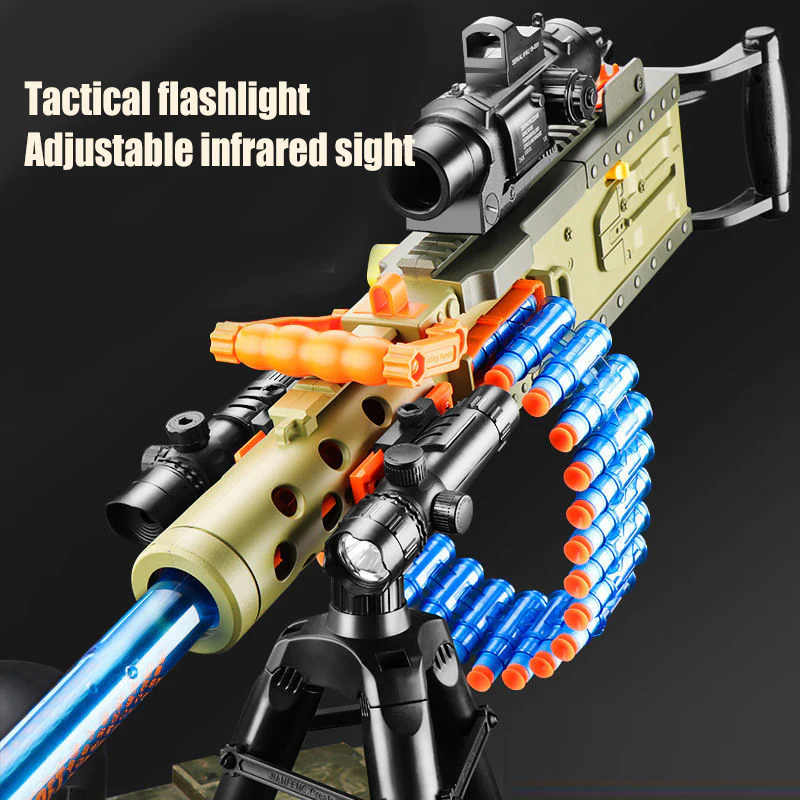 Action Assault Sniper Soft Bullet Toy Machine Gun - Image 6