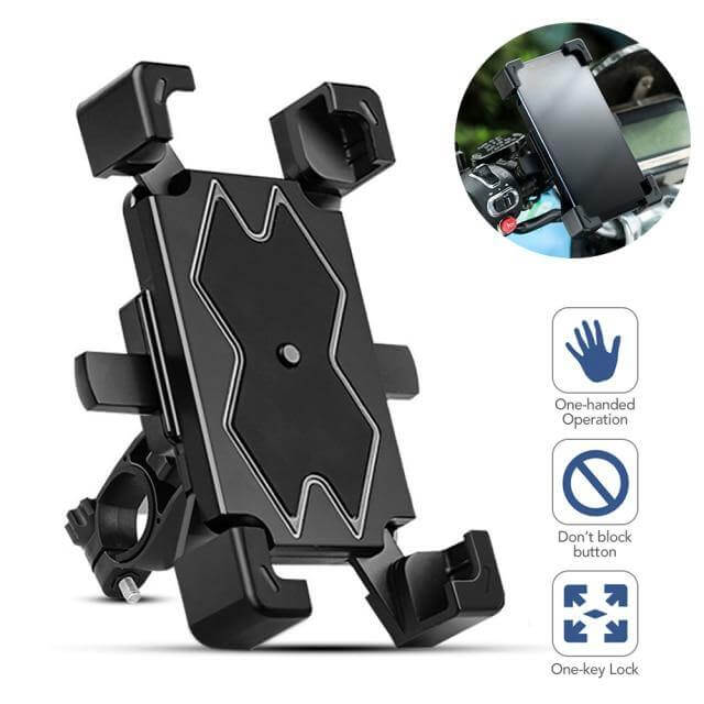 Adjustable 360 Automatic Bike Phone Holder - Image 14