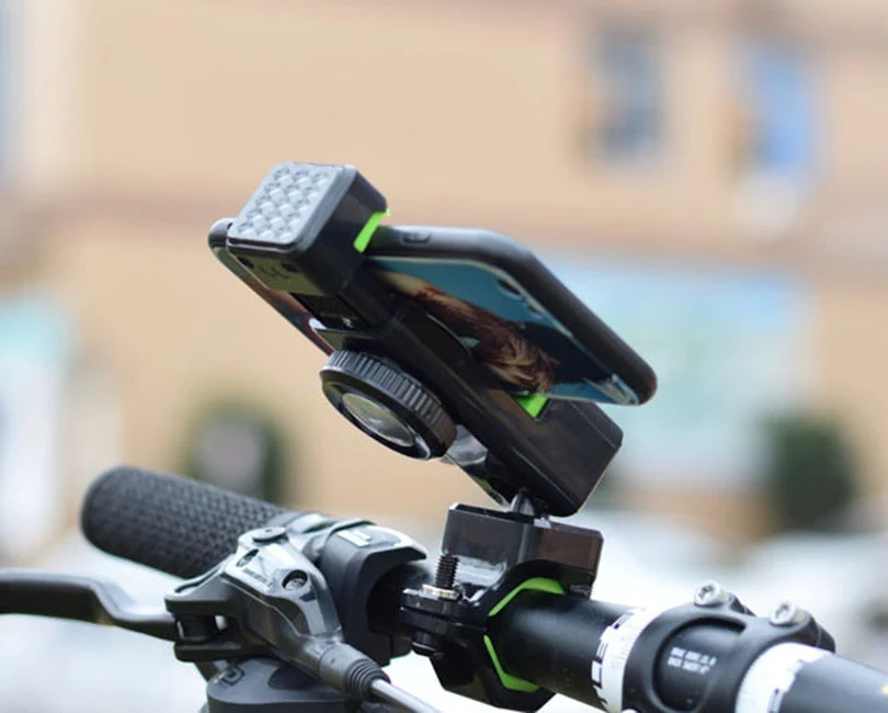 Adjustable Bike Light Phone Holder - Image 2