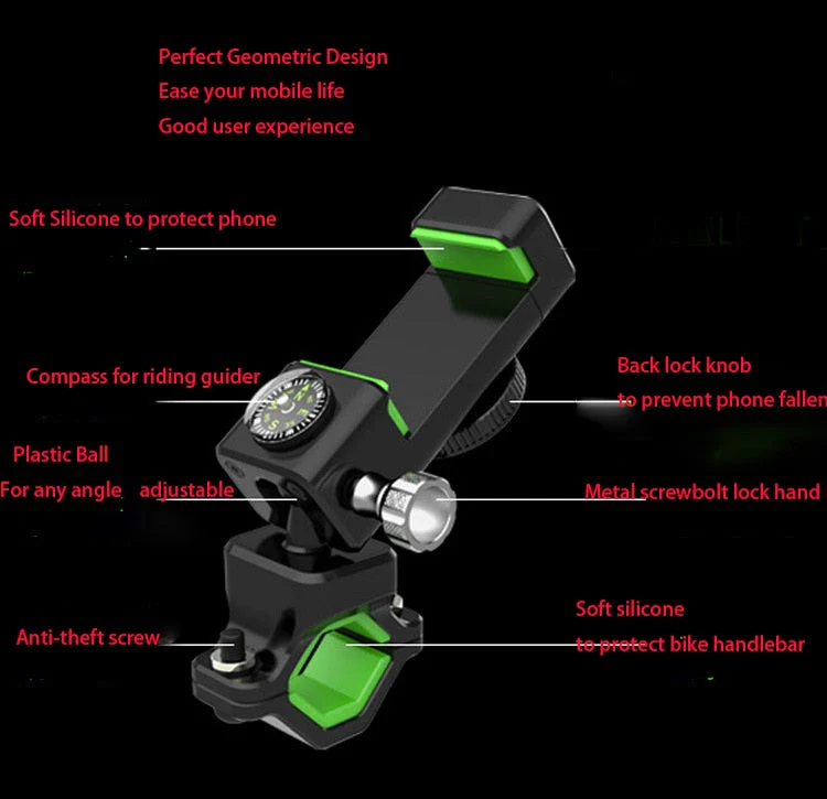Adjustable Bike Light Phone Holder - Image 3