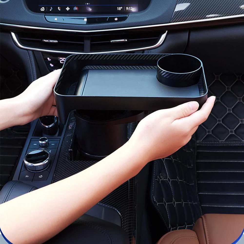 Adjustable Car Cup Holder Extender Tray - Image 3