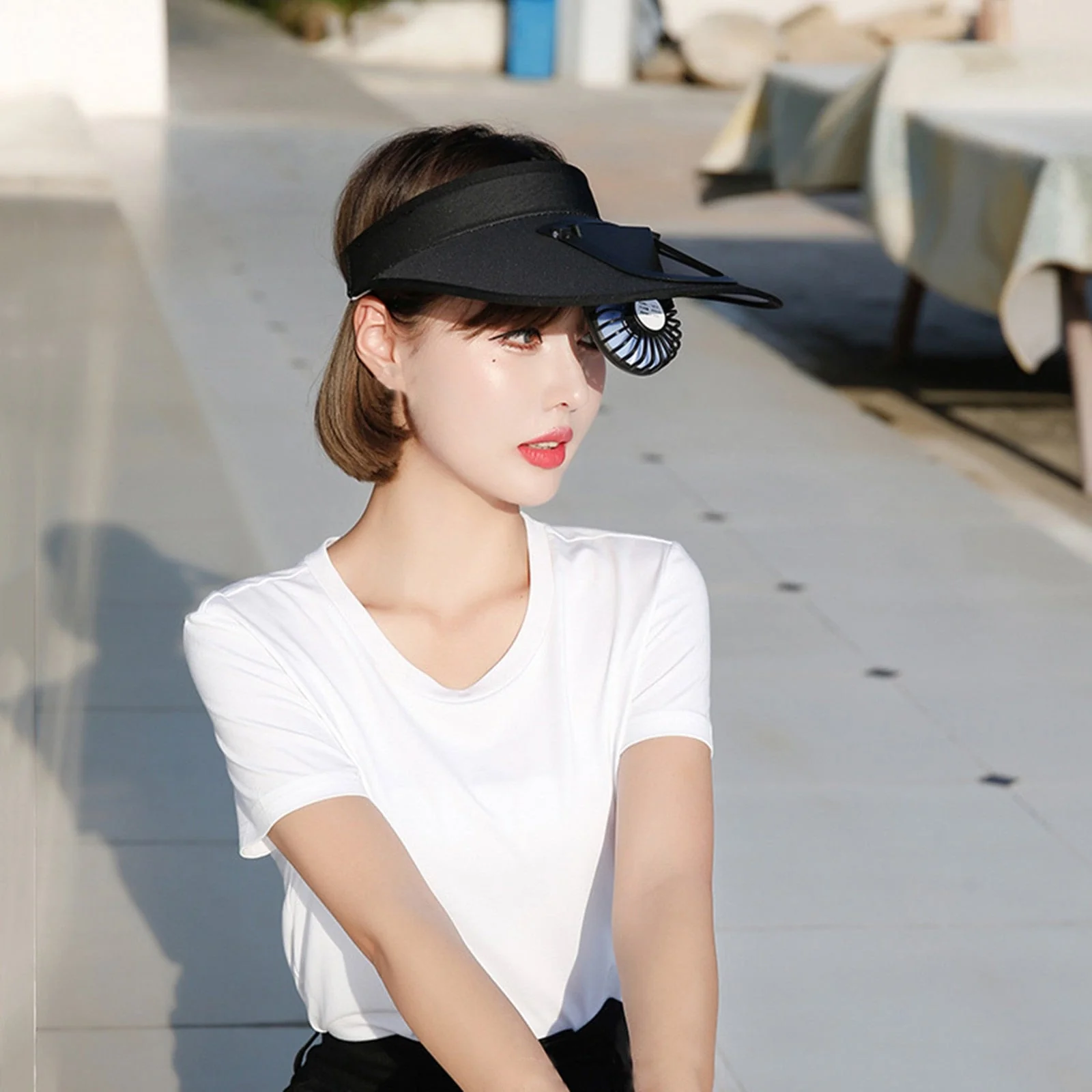 Adjustable Fan Summer Outdoor Baseball Hat - Image 2