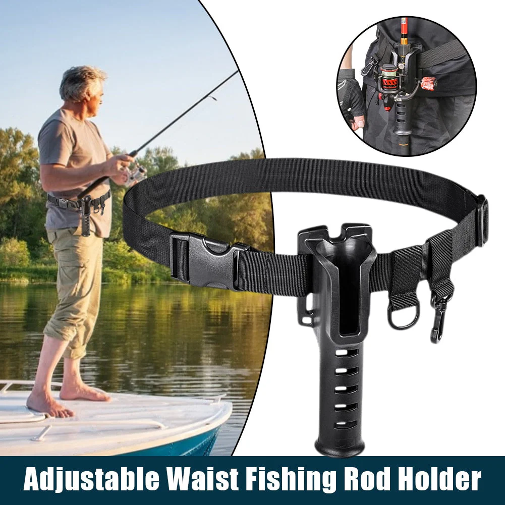 Adjustable Fishing Rod Holder Belt - Image 2