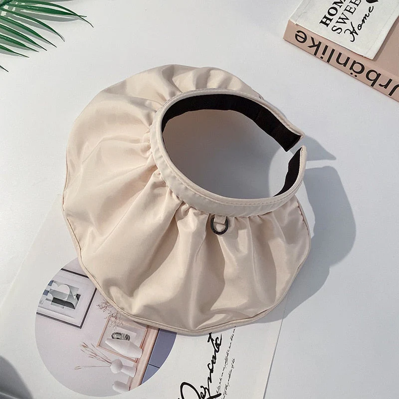 Adjustable Foldable Beach Sun Hat - Image 7
