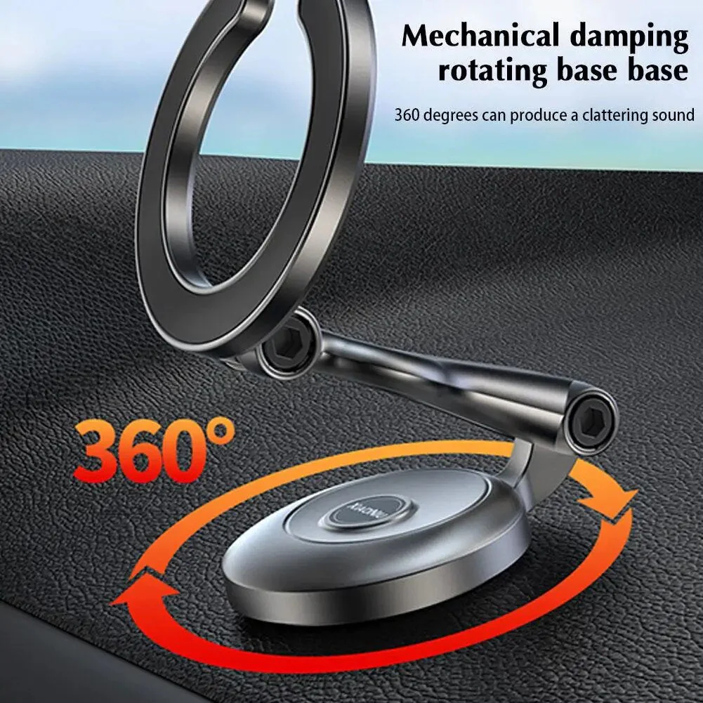 Adjustable Folding Magnetic Ring Car Phone Holder - Image 6