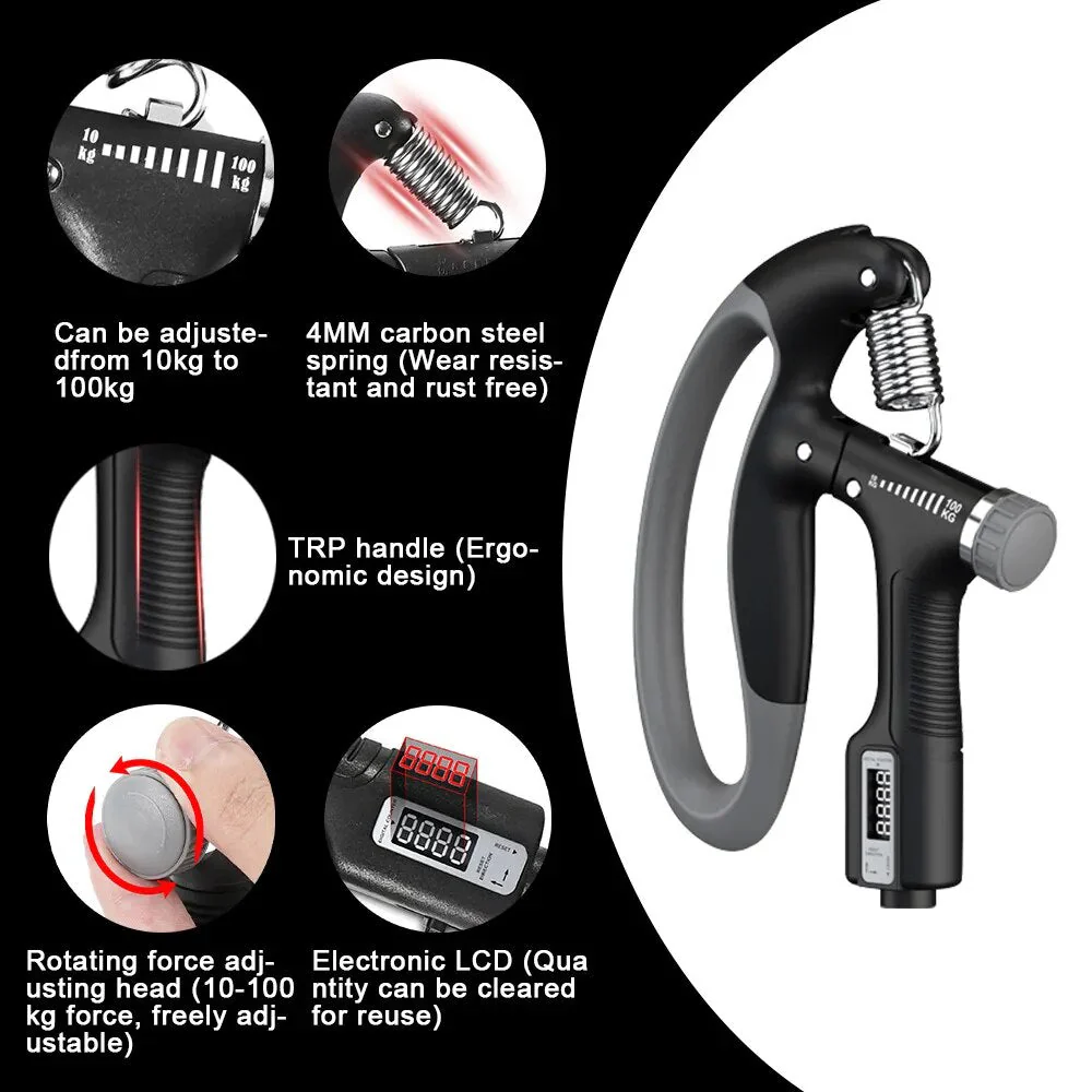 Adjustable Hand Grip Muscle Strength Hand Trainer - Image 2