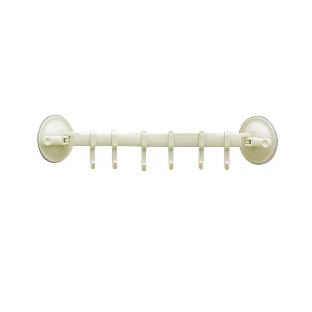Adjustable Hook Double Suction Towel Rack - Image 10