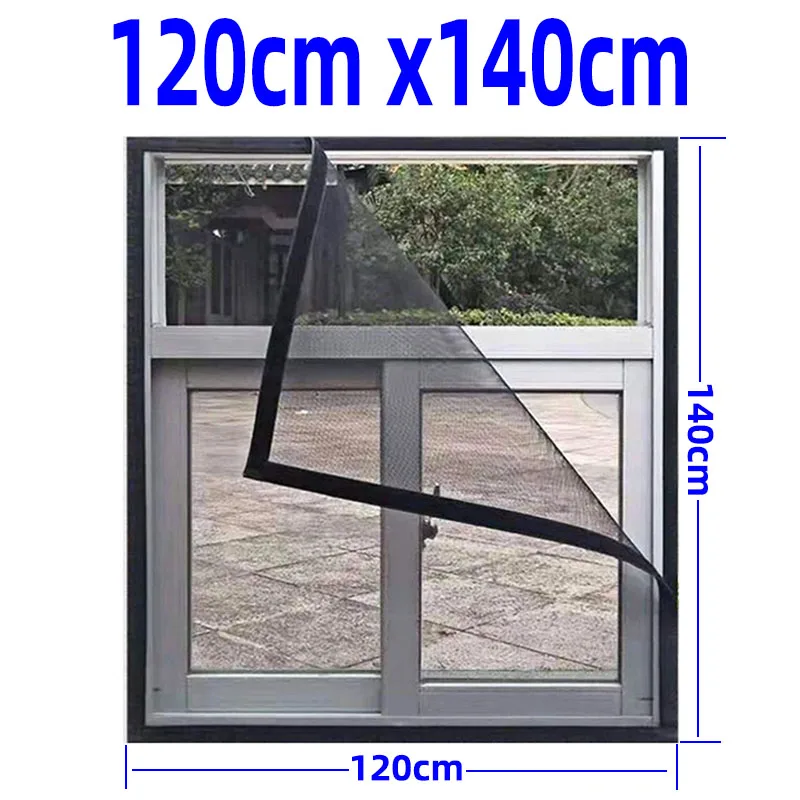 Adjustable Invisible Anti-Mosquito Washable Window Net - Image 14