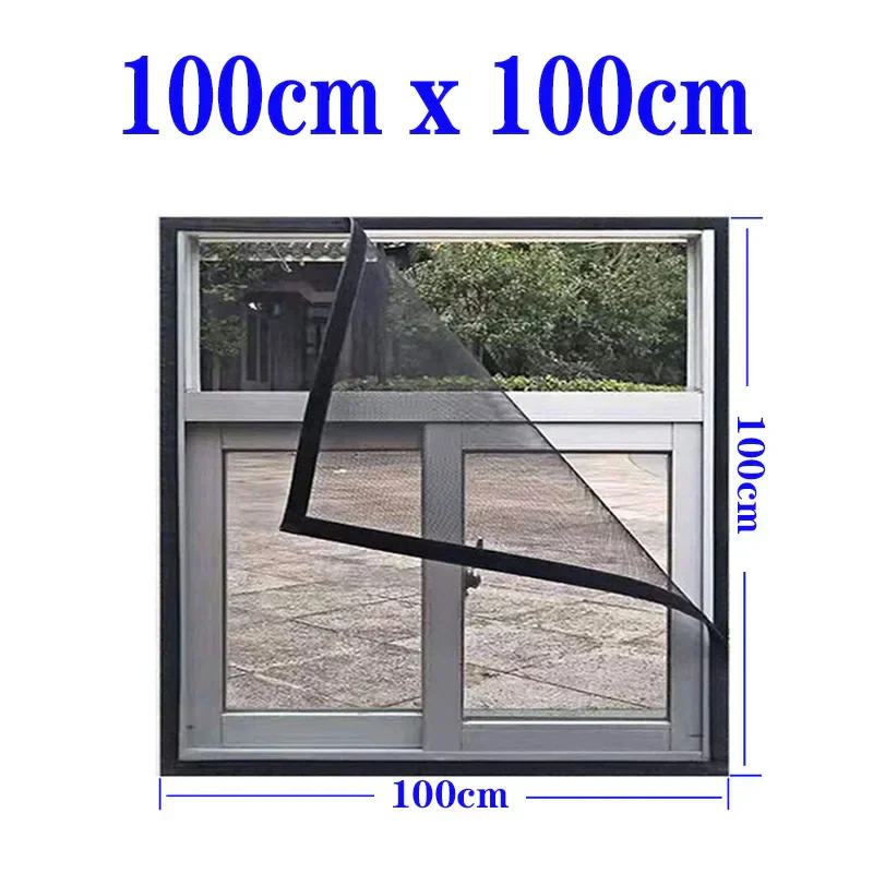Adjustable Invisible Anti-Mosquito Washable Window Net - Image 7