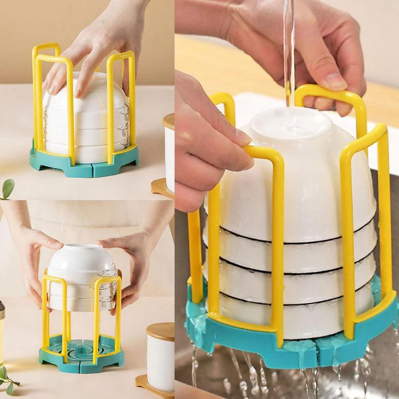 Adjustable Mini Drainer Storage Rack - Image 2