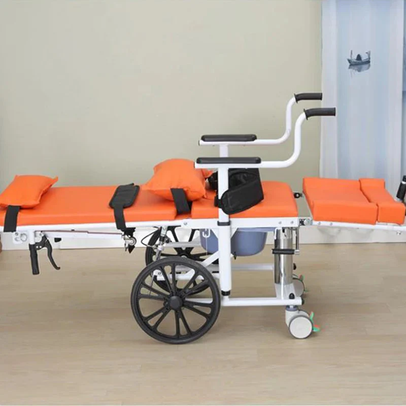 Adjustable Nursing Support Reclining Patient Transfer Chair - Image 4