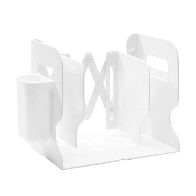 Adjustable Retractable Book Holder with Pen Holder - Image 7