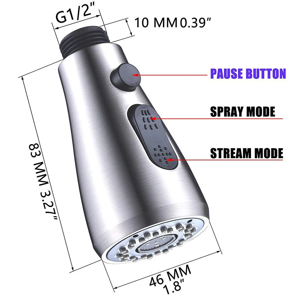 Adjustable Rotating Faucet Extender - Image 4