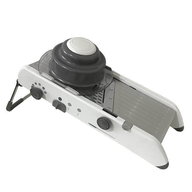 Adjustable Stainless Steel Manual Vegetable Slicer Cutter - Image 6