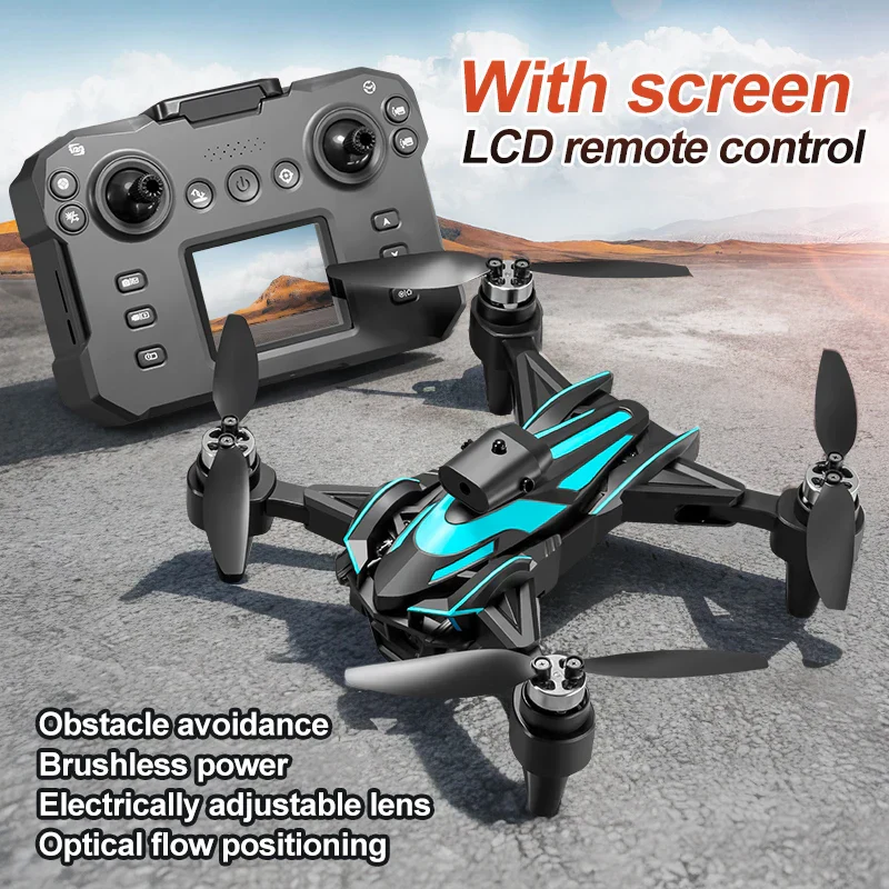 Advanced Obstacle Avoidance LCD Screen Brushless Drone - Image 2