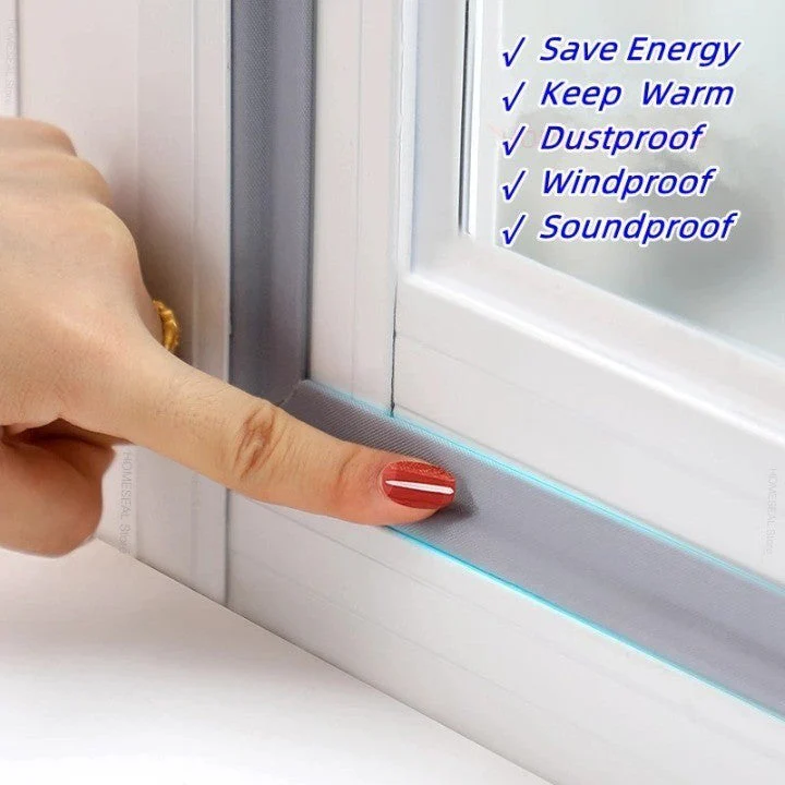 Air Lock Windproof Self-Adhesive Window Seal Strips - Image 2