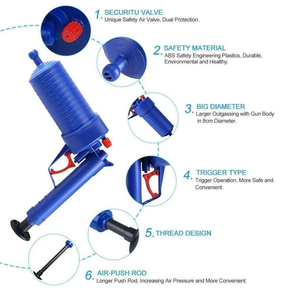 Air Power High Pressure Drain Blaster - Image 5