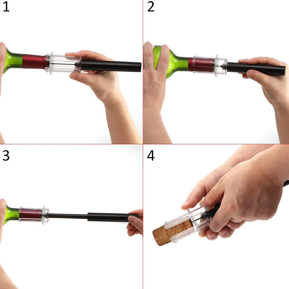 Air Pressure Wine Opener Set - Image 9
