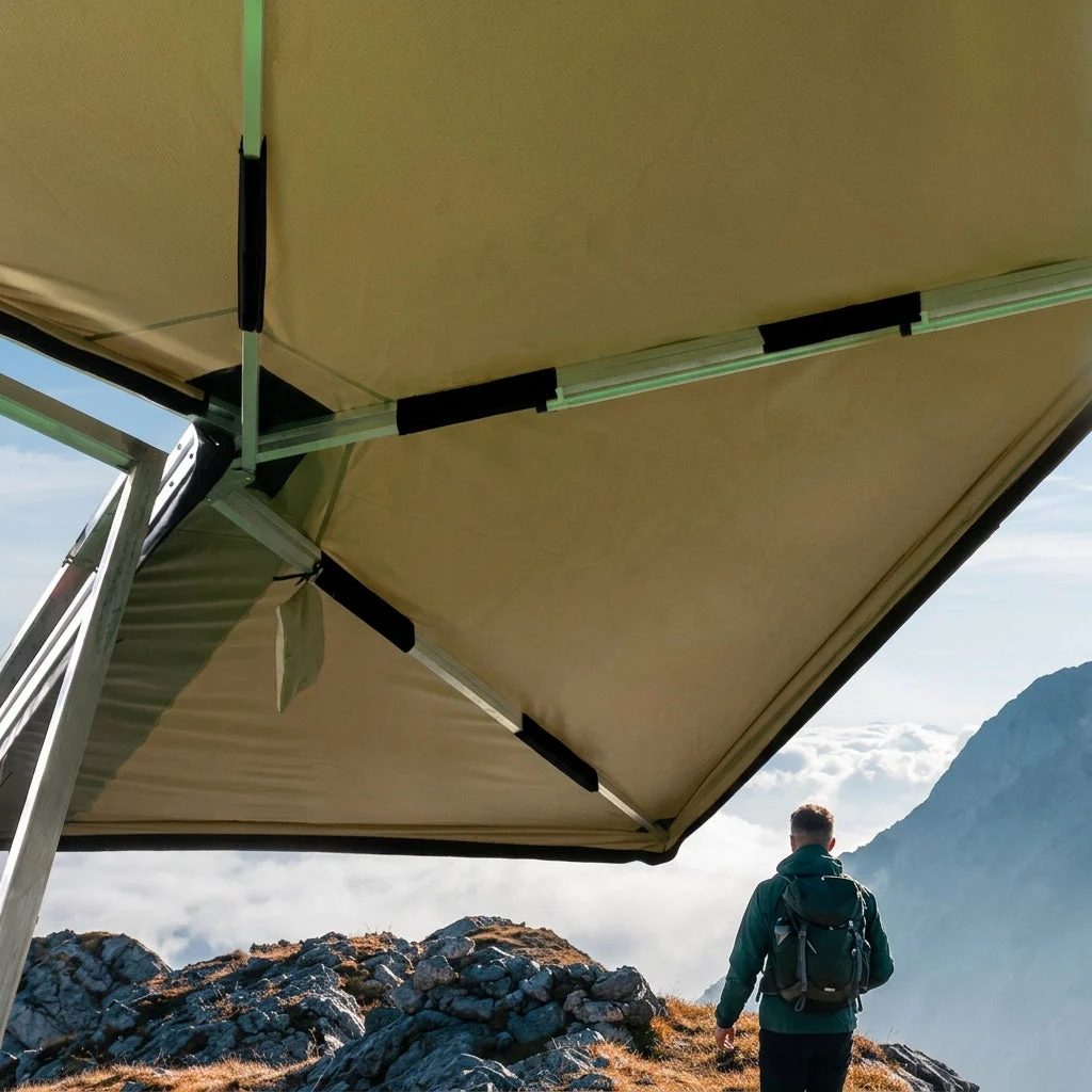 All-Season Camping Retractable Car Roof Sunshade - Image 5