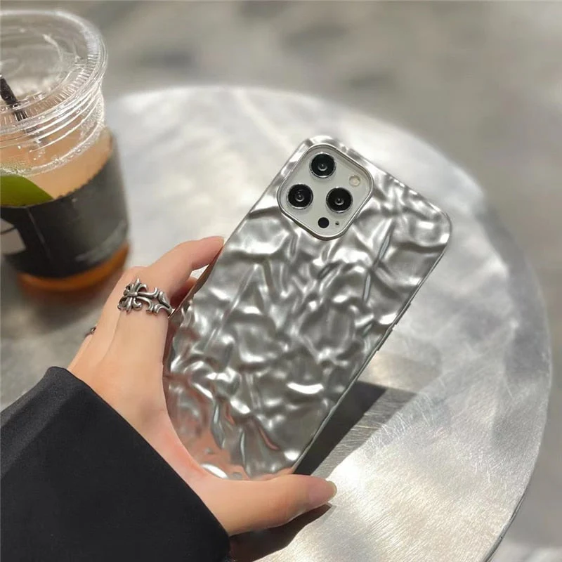 Aluminium Foil Pattern iPhone Case - Image 9