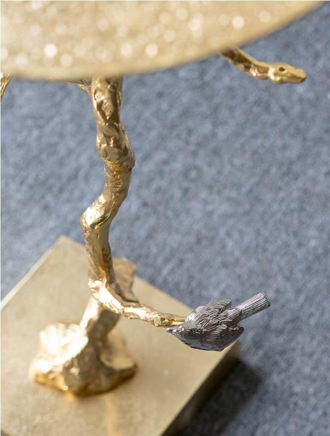Aluminum Modern Tree Branches Coffee Side Table - Image 10