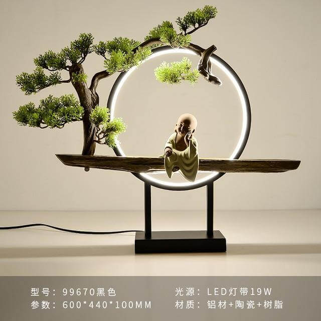 Aluminum Ring Creative Table Lamp - Image 6