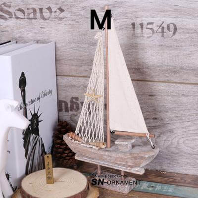 American Rural Style Retro Handicrafts Sailing Ship - Image 3