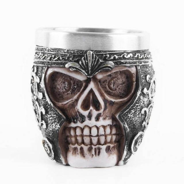 Ancient Skull Stainless Steel Mug - Image 5