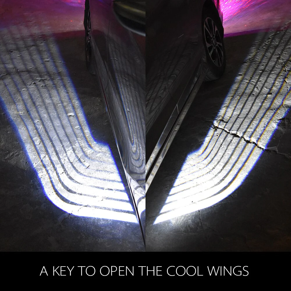 Angel Wings Projection Car Lamps - Image 10