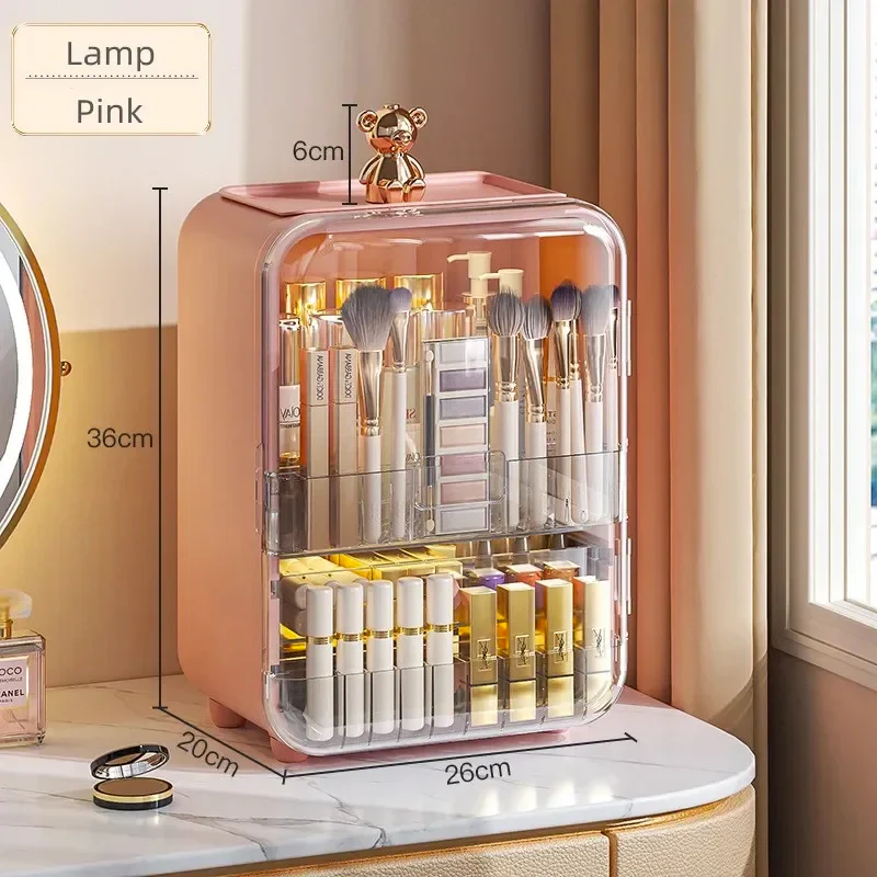 Anti-Dust Large LED Cosmetic Storage Box - Image 10