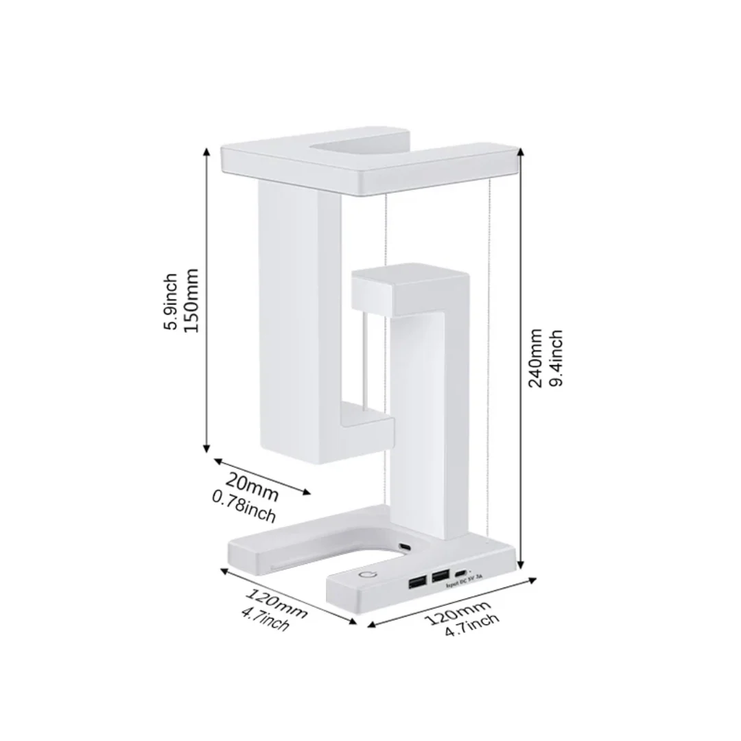 Anti Gravity Orbit Wireless Charging Night Lamp - Image 12