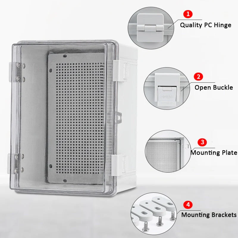 Anti Rain Outdoor Waterproof Electrical Socket Box - Image 5