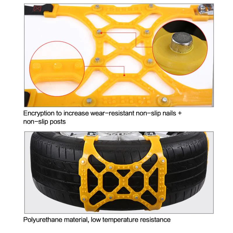 Anti-Slip Tire Snow Car Chain - Image 2