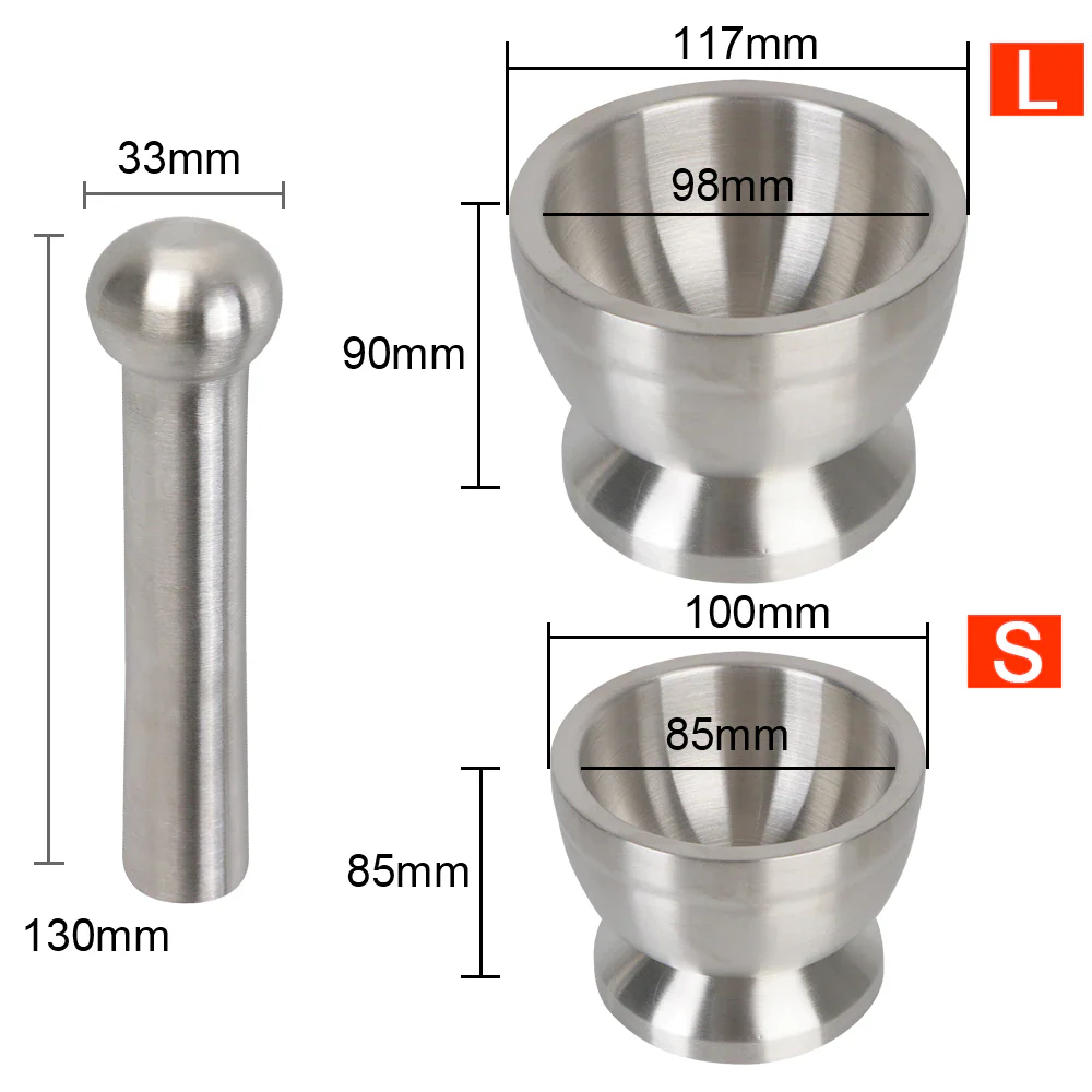 Anti-Splash Stainless Steel Herbs Crusher - Image 6