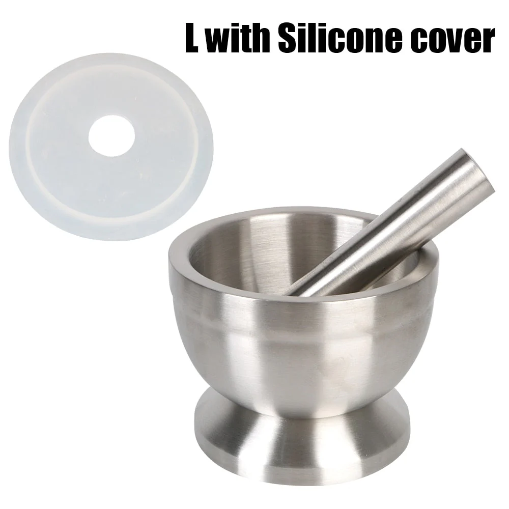 Anti-Splash Stainless Steel Herbs Crusher - Image 9