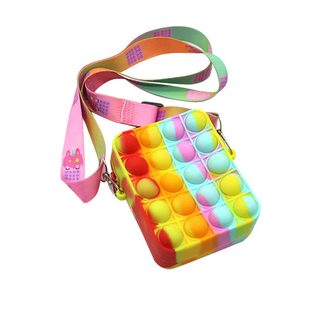 Anti-Stress Pop-it Bubble Silicone Bag - Image 9