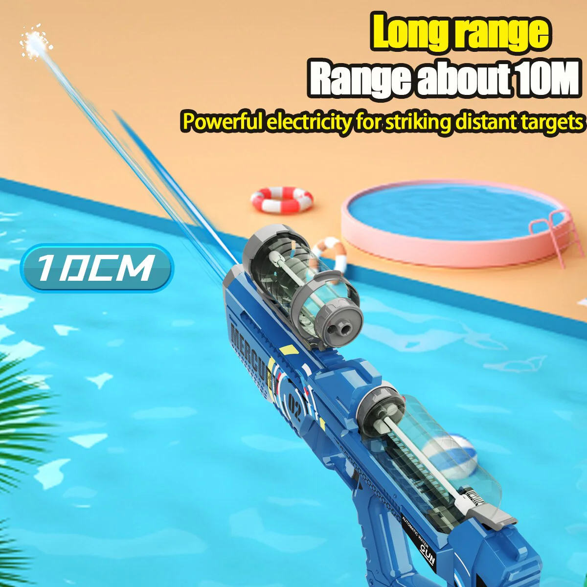 Aqua Assault Fully Automatic Electric Water Gun - Image 6