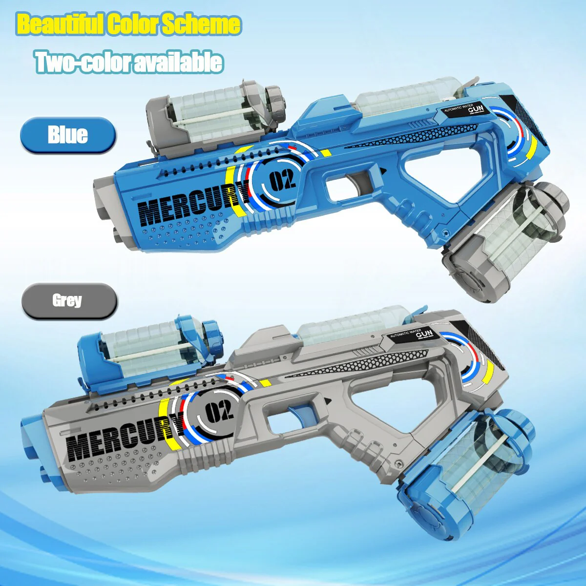 Aqua Assault Fully Automatic Electric Water Gun - Image 8
