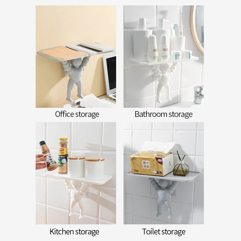 Astronaut Wall-Mounted Storage Rack - Image 7